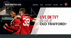 Desktop Screenshot of manutdusa.com